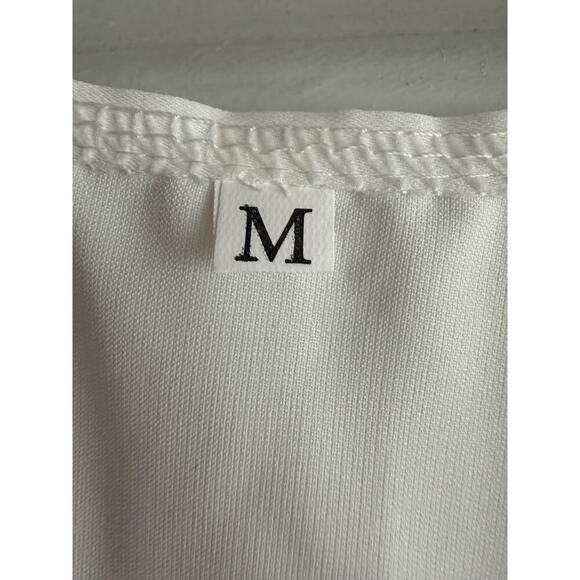 Unbranded Women’s Boho White Lace Maxi Romantic Cottage Size Medium - Picture 2 of 6